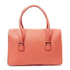Loewealamo Pink Gray Calfskin Leather Messenger — view 5