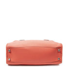 Loewealamo Pink Gray Calfskin Leather Messenger — view 6