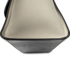 Celine Small Tricolor Trapeze Black Ivory Calfskin Leather Messenger — view 8
