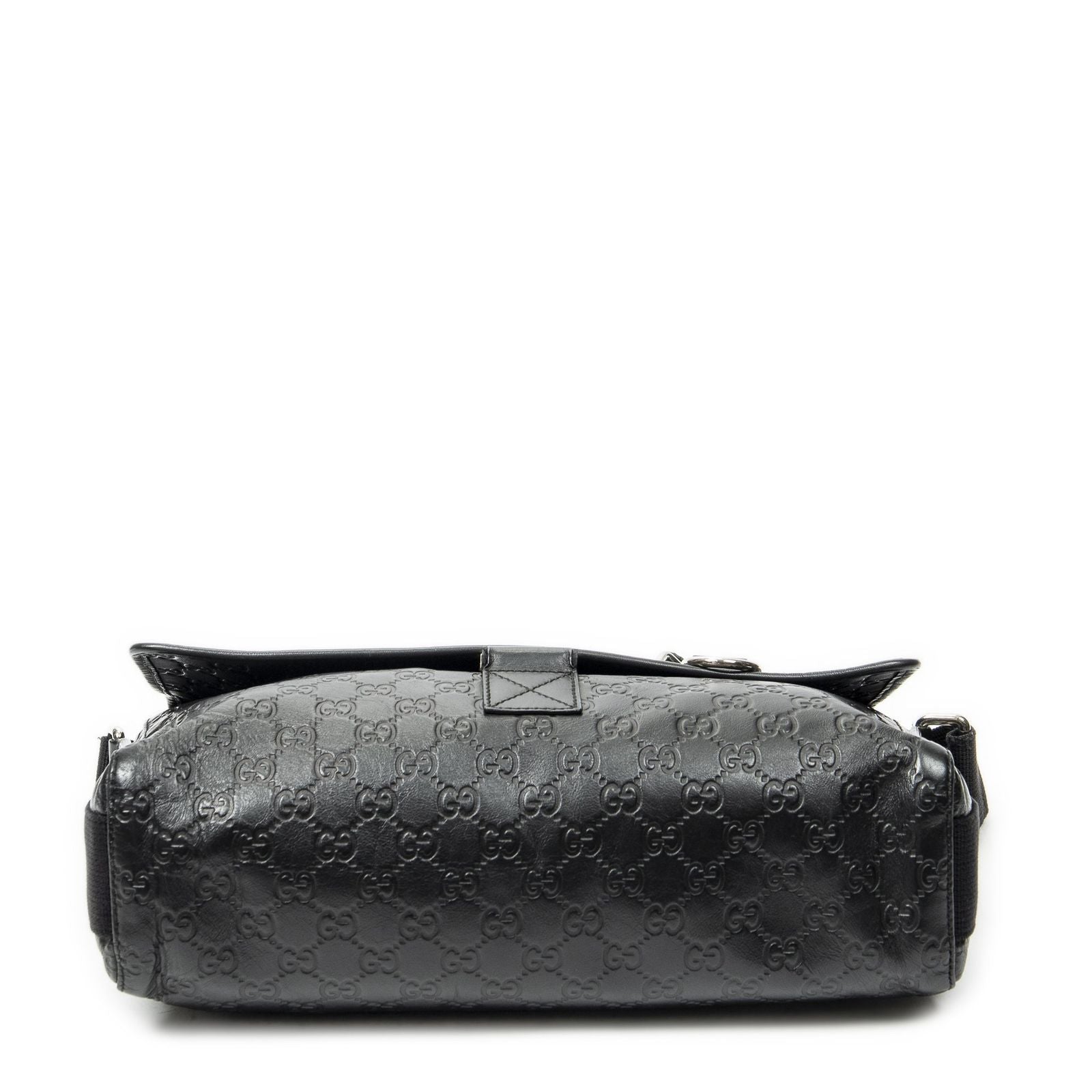Gucci Web Media Messenger Black Guccissima — view 6
