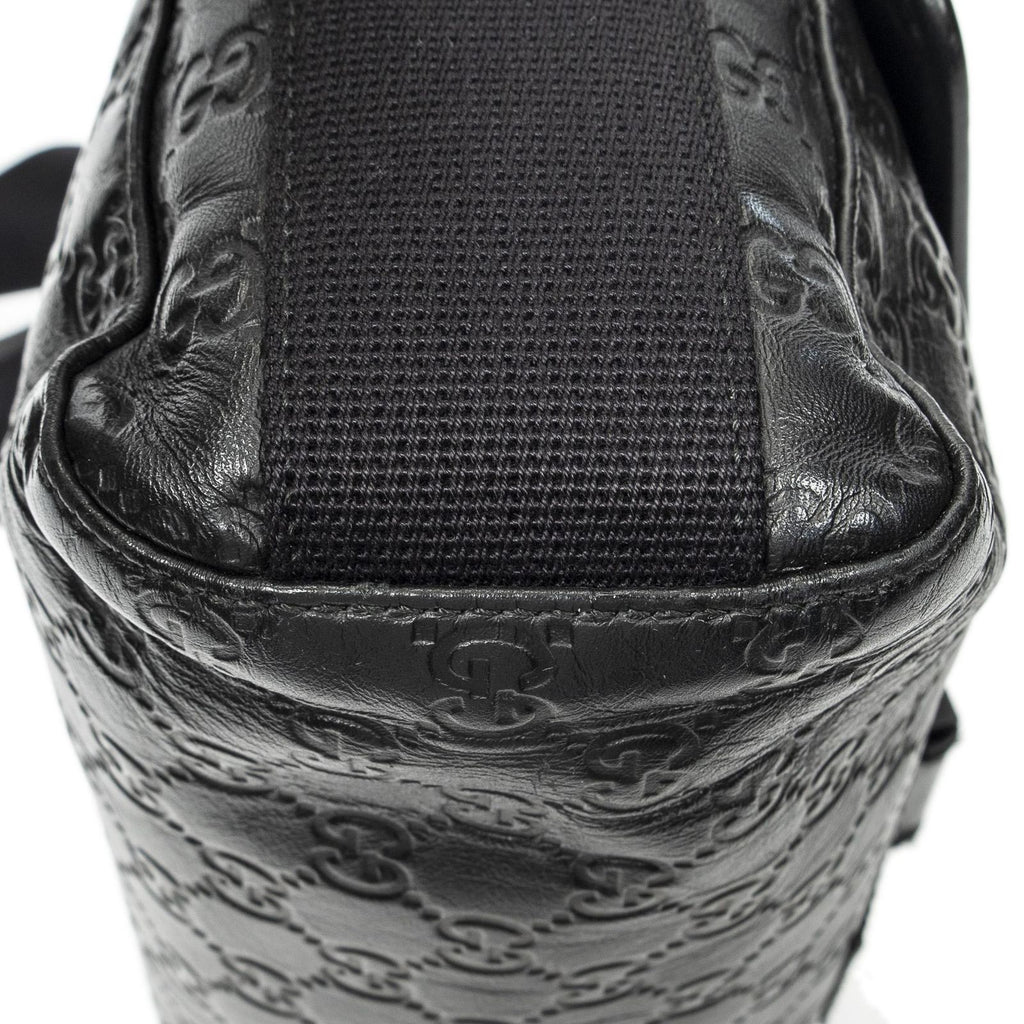 Gucci Web Media Messenger Black Guccissima — view 7