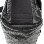 Gucci Web Media Messenger Black Guccissima — view 7