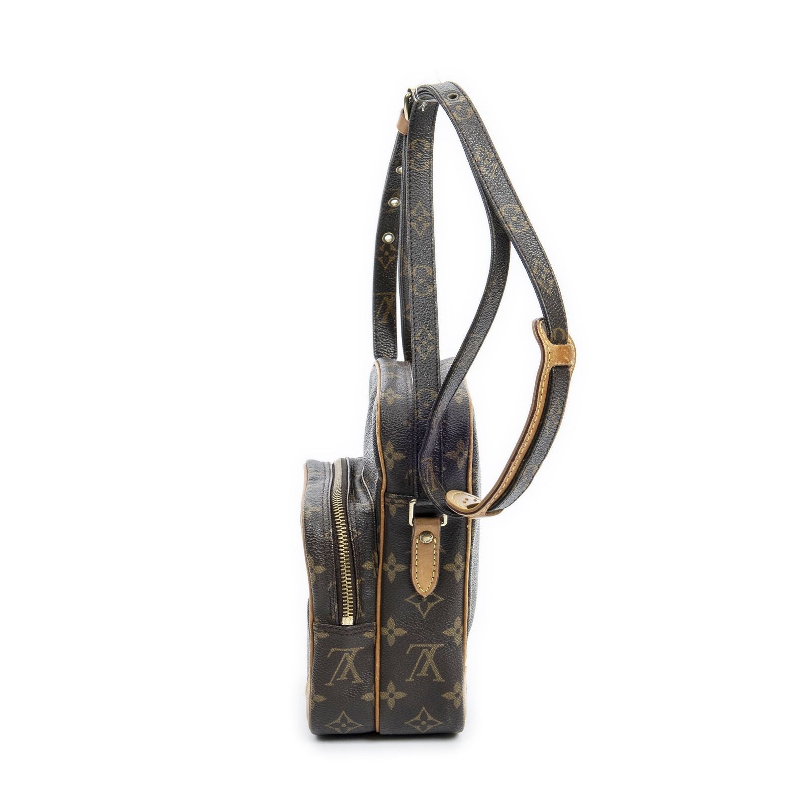Louis Vuitton Amazon Brown Monogram Canvas Crossbody — view 3
