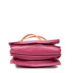 Loewe Bicolor Tassel Flamenco Fuchsia Pink Orange Calfskin Leather Messenger — view 6