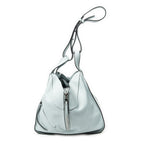 Loewelarge Hammock Light Blue Calfskin Leather Messenger — view 3