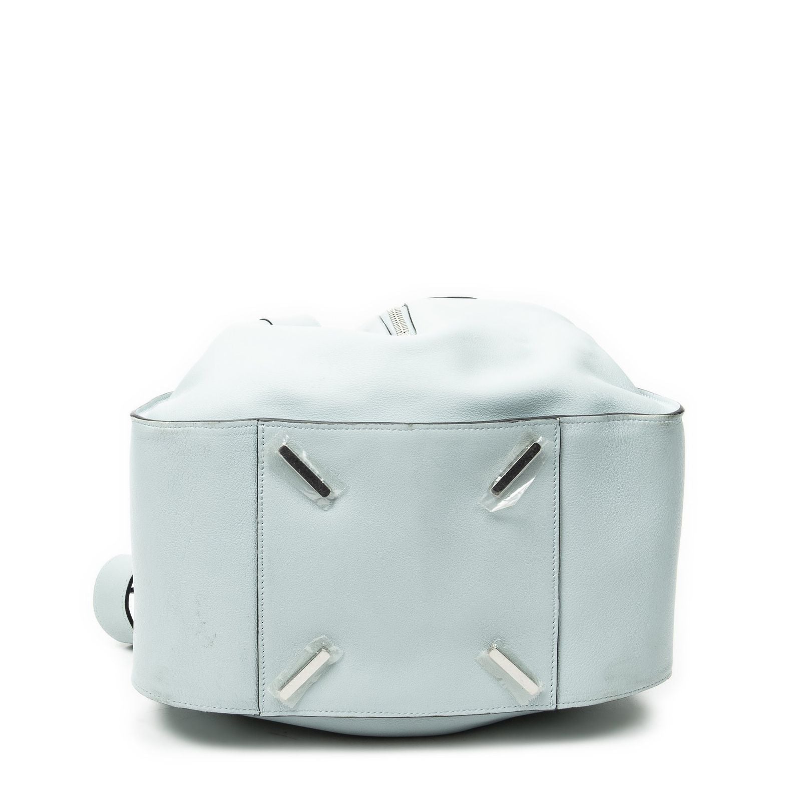 Loewelarge Hammock Light Blue Calfskin Leather Messenger — view 6