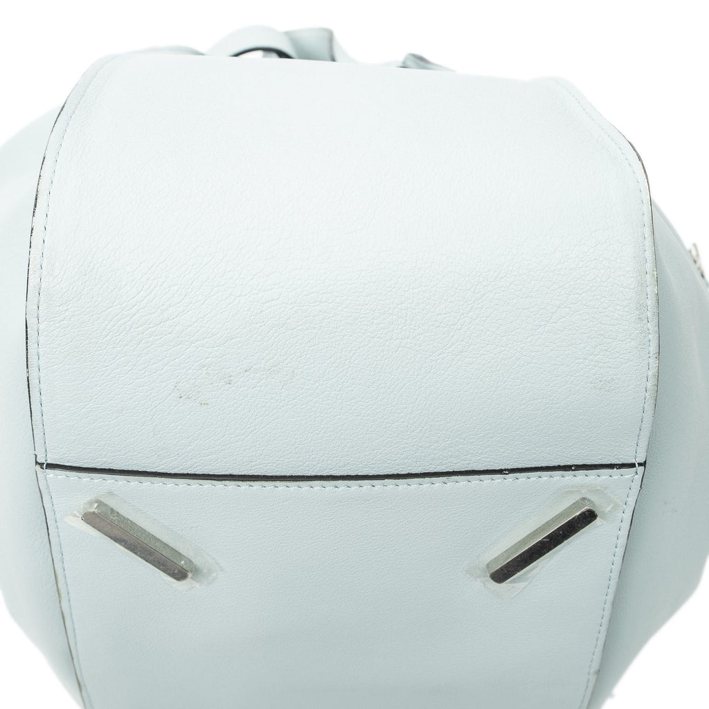 Loewelarge Hammock Light Blue Calfskin Leather Messenger — view 7