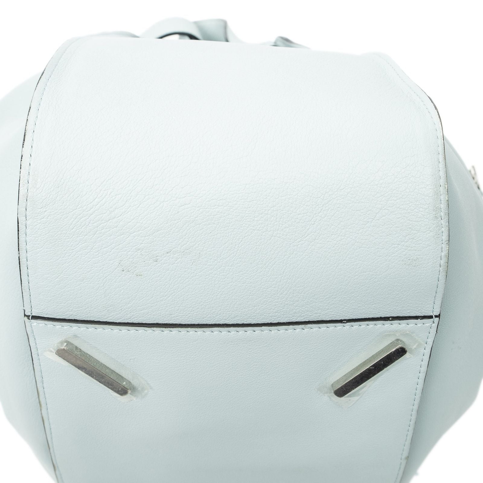 Loewelarge Hammock Light Blue Calfskin Leather Messenger — view 7