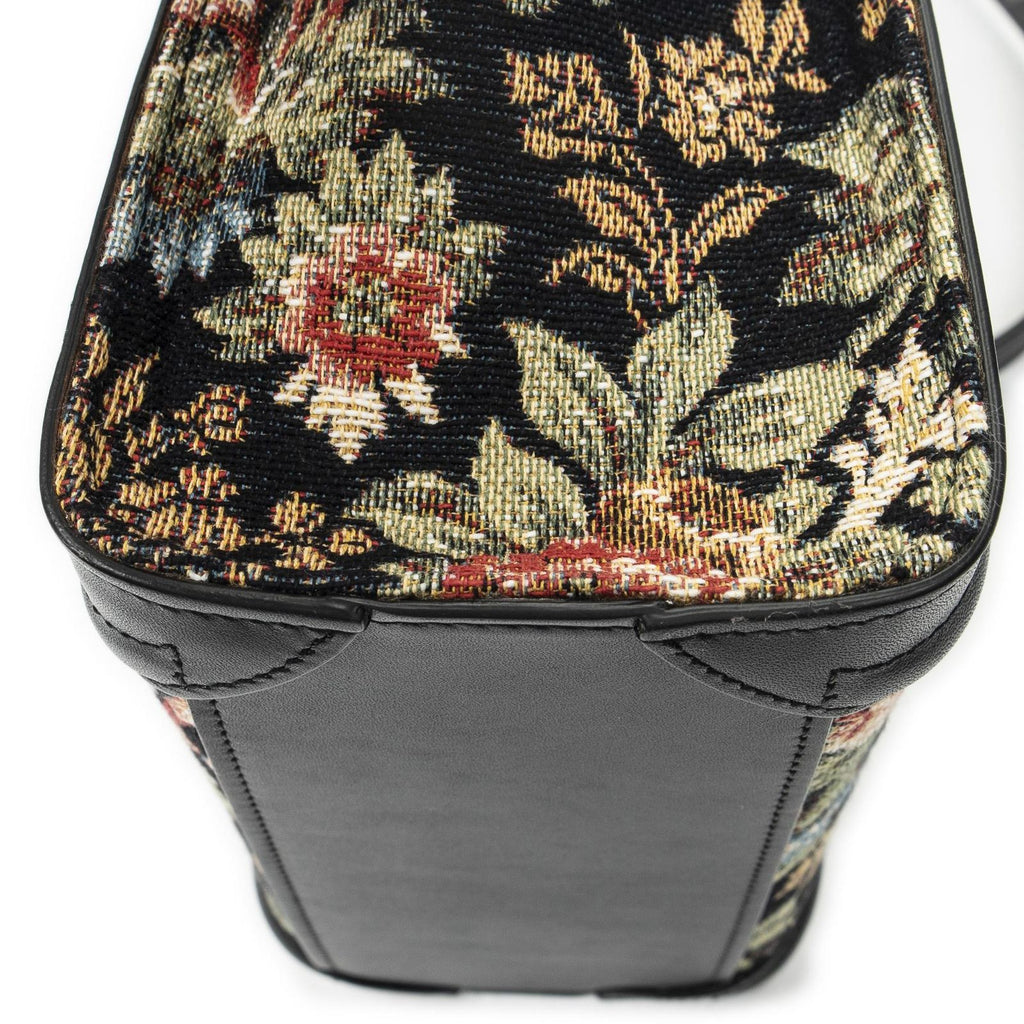 Celine Nano Luggage Black Print Embroidery Canvas — view 7