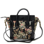 Celine Nano Luggage Black Print Embroidery Canvas — view 5