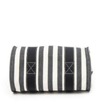 Hermes Cannes Tote Ivory Black Striped Canvas — view 6