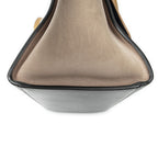 Celine Small Tricolor Trapeze Black Light Orange Top Calfskin Leather — view 7