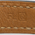 Hermes Rivale Double Tour Bracelet Tea Swift Leather — view 4