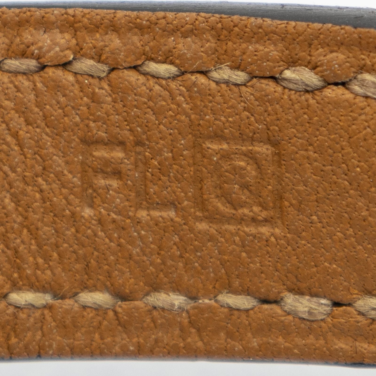 Hermes Rivale Double Tour Bracelet Tea Swift Leather — view 4