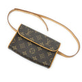 Louis Vuitton Pochette Florentine Brown Monogram Canvas Pouch