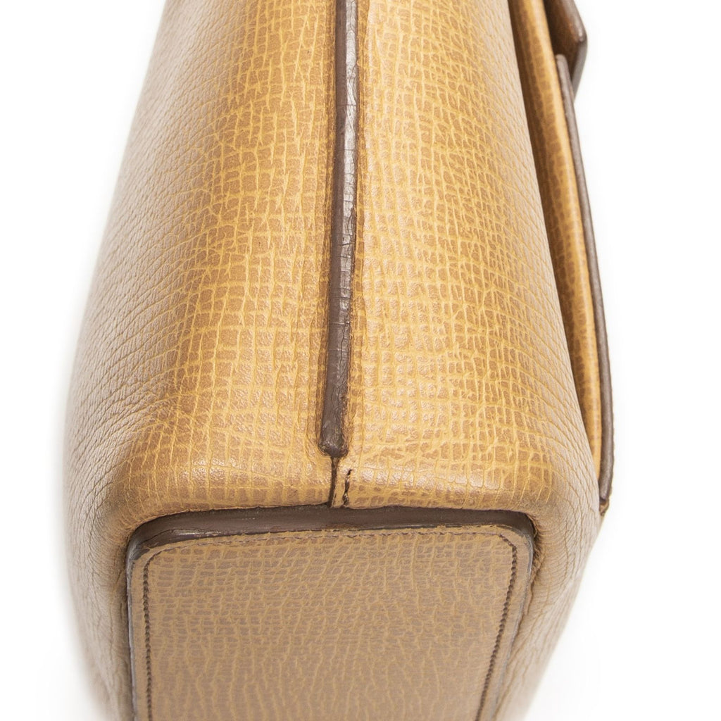 Loewe Front Pocket Zip Tote Tan Texture Leather — view 7