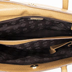 Loewe Front Pocket Zip Tote Tan Texture Leather — view 9