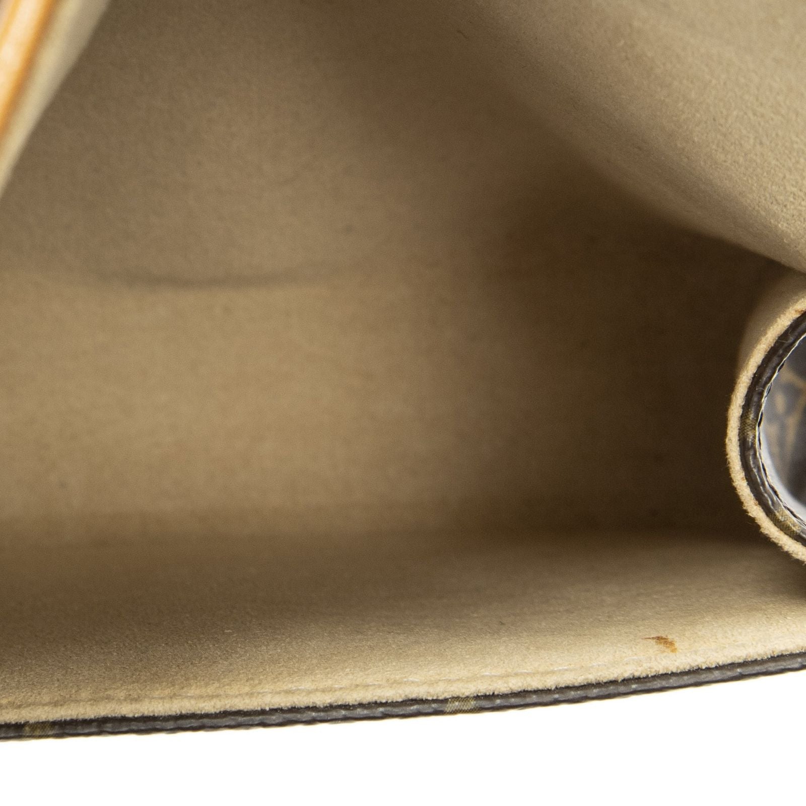 Louis Vuitton Pochette Florentine Brown Monogram Canvas Pouch — view 4