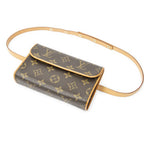 Louis Vuitton Pochette Florentine Brown Monogram Canvas Pouch