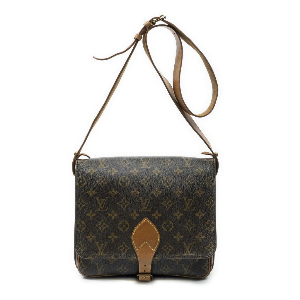 Louis Vuitton Cartouchiere Brown Monogram Canvas Messenger