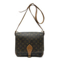Louis Vuitton Cartouchiere Brown Monogram Canvas Messenger