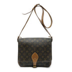 Louis Vuitton Cartouchiere Brown Monogram Canvas Messenger