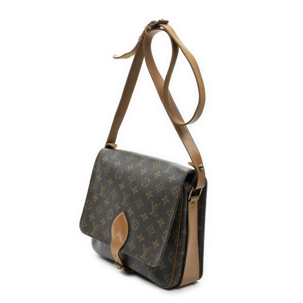 Louis Vuitton Cartouchiere Brown Monogram Canvas Messenger — view 2