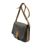 Louis Vuitton Cartouchiere Brown Monogram Canvas Messenger — view 2