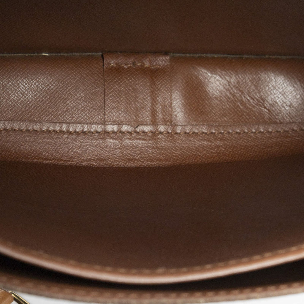 Louis Vuitton Cartouchiere Brown Monogram Canvas Messenger — view 9