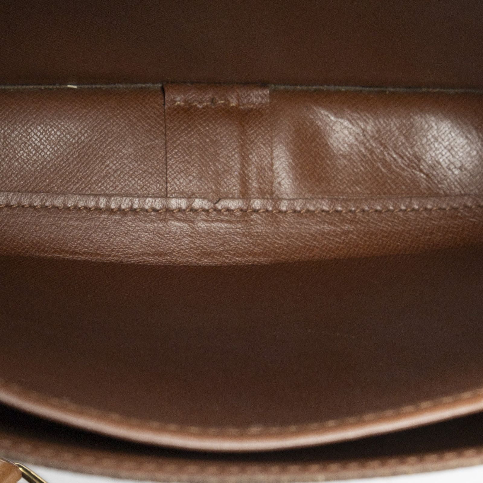 Louis Vuitton Cartouchiere Brown Monogram Canvas Messenger — view 9