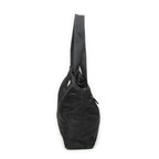 Prada Zip Shopping Tote Black Nylon Canvas — view 3