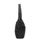 Prada Zip Shopping Tote Black Nylon Canvas — view 4