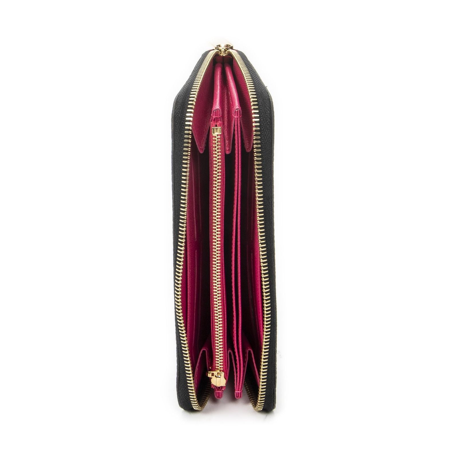 Louis Vuitton Zippy Wallet Black Multicolor Monogram — view 4