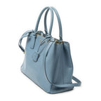 Prada Open Tote Light Blue Saffiano Leather — view 2