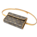 Louis Vuitton Pochette Florentine Brown Monogram Canvas Pouch