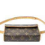 Louis Vuitton Pochette Florentine Brown Monogram Canvas Pouch — view 3