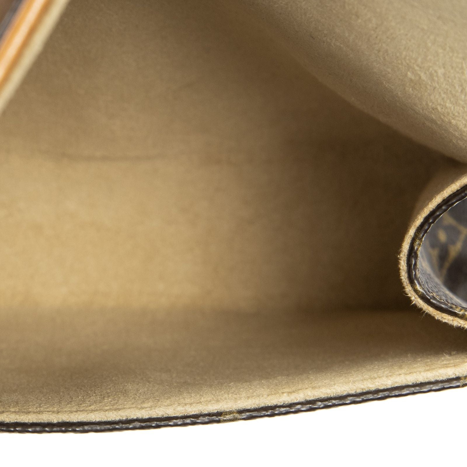Louis Vuitton Pochette Florentine Brown Monogram Canvas Pouch — view 4