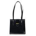 Saint Laurent Vintage Frame Shoulder Bag Black Smooth Leather