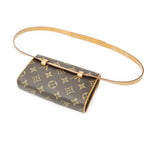 Louis Vuitton Pochette Florentine Brown Monogram Canvas Pouch — view 2
