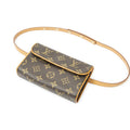 Louis Vuitton Pochette Florentine Brown Monogram Canvas Pouch