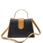 Saint Laurent Vintage Top Handle Flap Black Tang Gogh Canvas — view 5