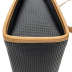 Saint Laurent Vintage Top Handle Flap Black Tang Gogh Canvas — view 7