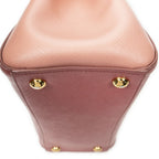 Prada Small Pop Tote Light Pink Saffiano Leather — view 8