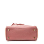 Prada Small Pop Tote Light Pink Saffiano Leather — view 6