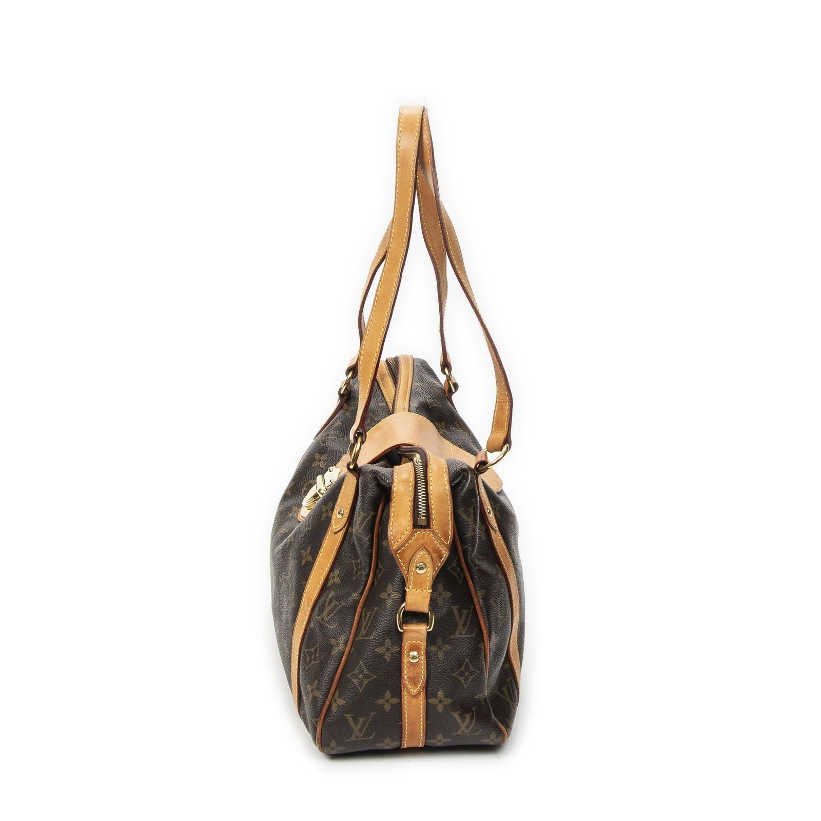 Louis Vuitton Streza Brown Monogram Canvas Messenger — view 3