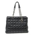 Dior Soft Shopping Tote Black Kanji Lambskin Leather