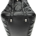 Dior Soft Shopping Tote Black Kanji Lambskin Leather — view 7
