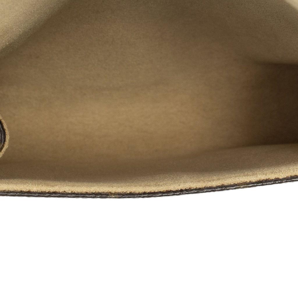 Louis Vuitton Pochette Florentine Brown Monogram Canvas Pouch — view 4