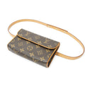 Louis Vuitton Pochette Florentine Brown Monogram Canvas Pouch