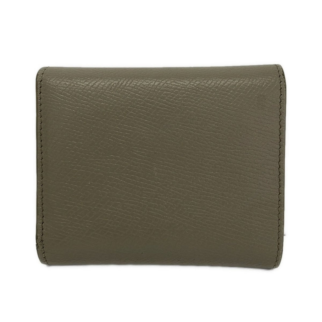 Celine Trifold Wallet Small Gray Beige — view 2